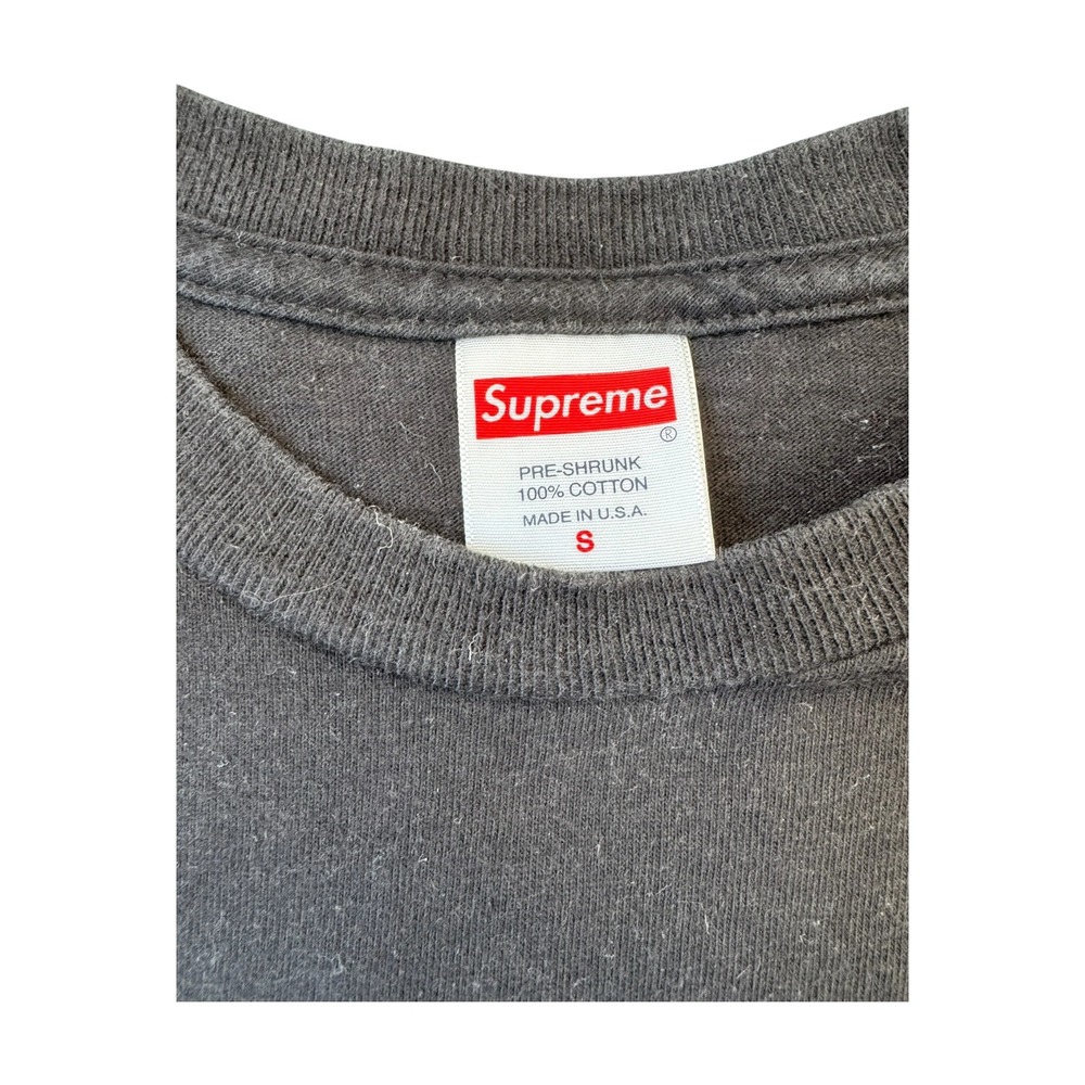 Supreme T-Shirt Mens Small Black Good Scarface Friend FW17 Graphic Tee - Picture 4 of 6